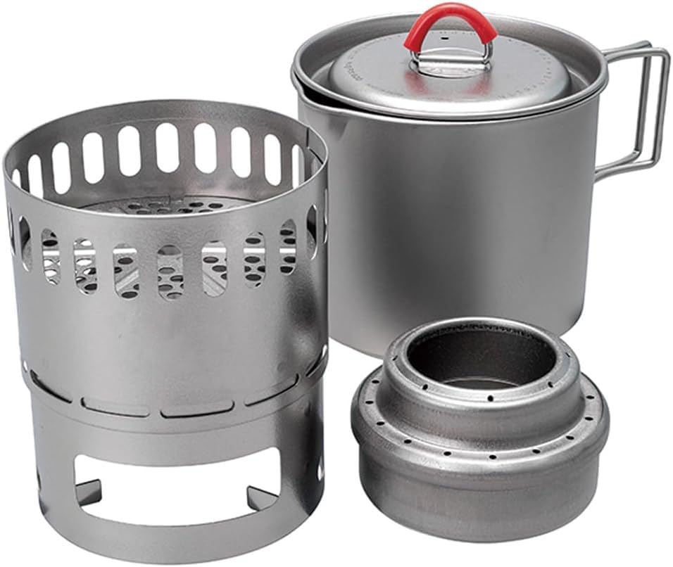 EVERNEW エバニュー Ti Mug pot 500 ストーブスタンドDX EVERNEW エバニュー Ti Mug pot 500 Stove set ECA538 | BEANS